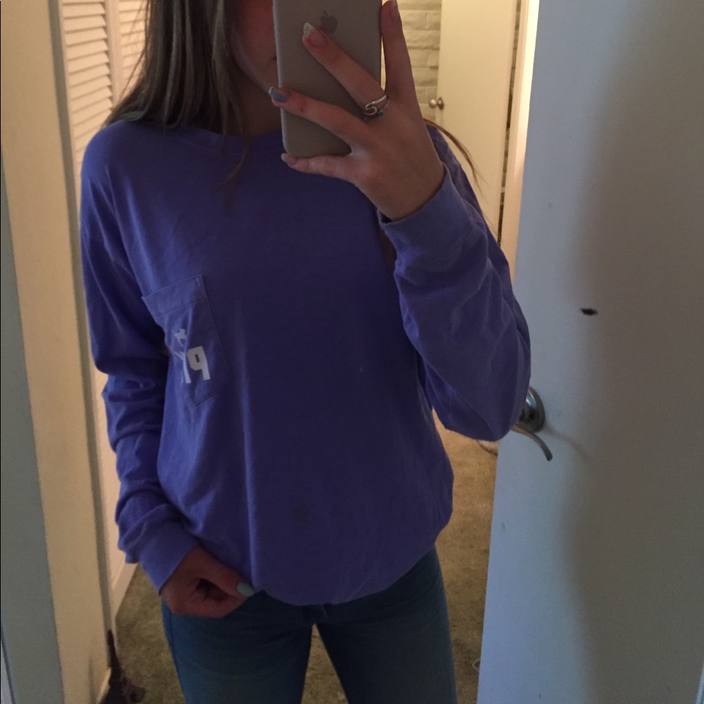 Purple vs pink long sleeve